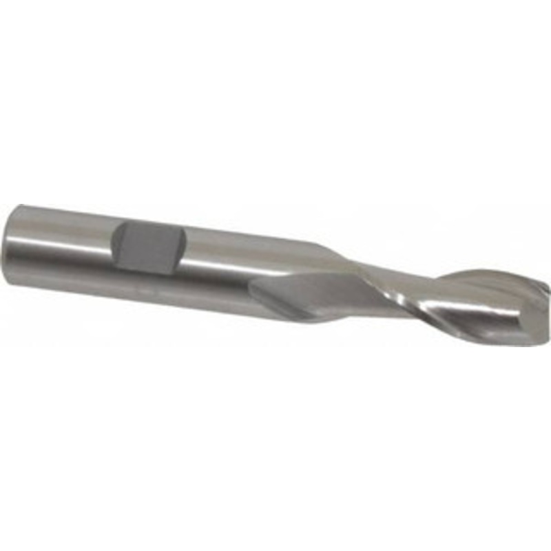 Cleveland 29/64, 1 LOC, 1/2 Shank Diam, 3-1/4 OAL, 2 Flute, Cobalt Square End Mill Single End, Uncoated, Spiral Flute, 30 Helix, Centercutting, Right Hand Cut, Right Hand Flute, Series HGC-2 C32495 – 87375952