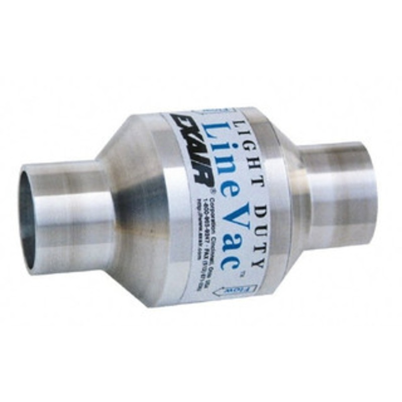 Exair 2-3/4 Hose ID, Male to Male Coolant Hose Line Vacuum Connector 3/8 NPT 130300 – 48463301