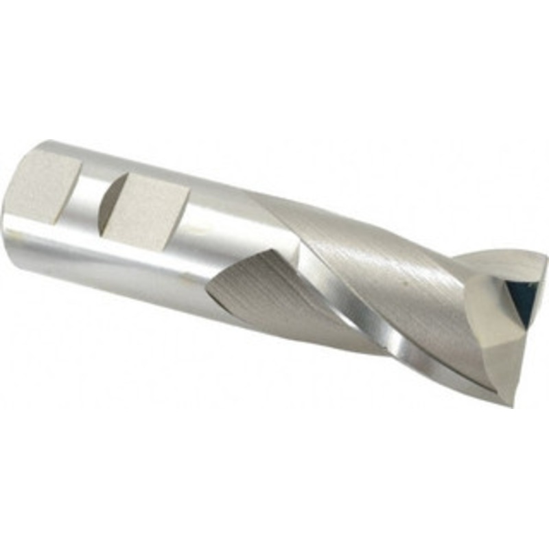Hertel 1-1/8, 1-5/8 LOC, 1 Shank Diam, 4-1/8 OAL, 2 Flute, High Speed Steel Square End Mill Single End, Uncoated, Spiral Flute, 30 Helix, Centercutting, Right Hand Cut, Right Hand Flute E1030108 – 41116435