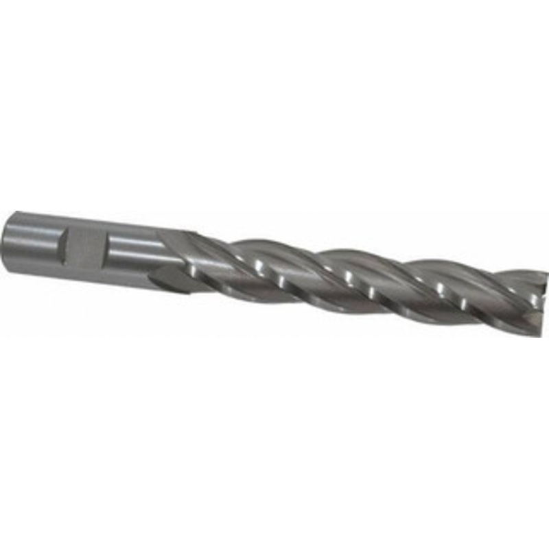 Hertel 3/4, 4 LOC, 3/4 Shank Diam, 6-1/4 OAL, 4 Flute, Cobalt Square End Mill Single End, Uncoated, Spiral Flute, 30 Helix, Centercutting, Right Hand Cut, Right Hand Flute E2041048 – 41114349