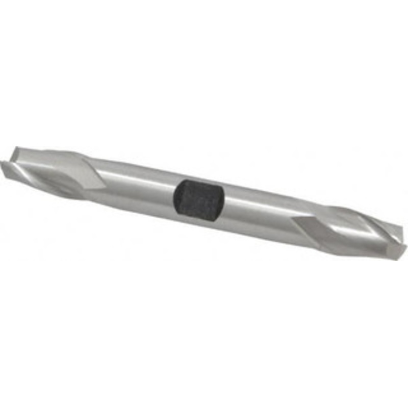 Hertel 3/8, 9/16 LOC, 3/8 Shank Diam, 3-1/8 OAL, 2 Flute, High Speed Steel Square End Mill Double End, Uncoated, Spiral Flute, 30 Helix, Centercutting, Right Hand Cut, Right Hand Flute E1050024 – 41115486