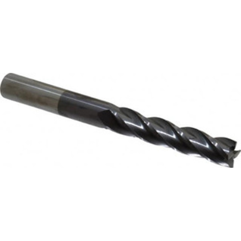 Hertel 5/8, 3 LOC, 5/8 Shank Diam, 6 OAL, 4 Flute, Solid Carbide Square End Mill Single End, AlTiN Finish, Spiral Flute, 30 Helix, Centercutting, Right Hand Cut, Right Hand Flute 750296 – 59919498