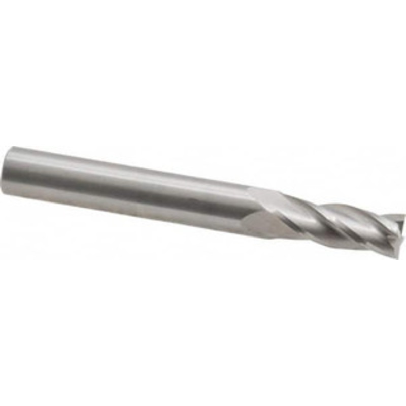 Hertel 9/32, 3/4 LOC, 5/16 Shank Diam, 2-1/2 OAL, 4 Flute, Solid Carbide Square End Mill Single End, Uncoated, Spiral Flute, 30 Helix, Centercutting, Right Hand Cut, Right Hand Flute 750176 – 88246079