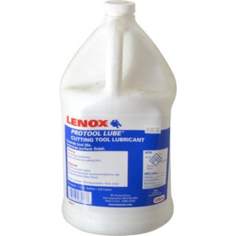 Lenox Protool Lube 1 Gal Bottle Sawing Fluid Synthetic, For Use on Ferrous Metals & Nonferrous Metals 68047 – 84784156