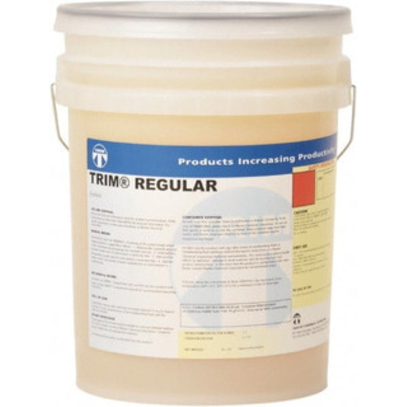 Master Fluid Solutions TRIM REGULAR 5 Gal Pail Cutting & Grinding Fluid Synthetic, For Use on Ferrous Metals REGULAR/5 – 60974250