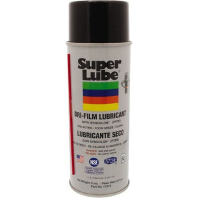 Synco Chemical Super Lube 11 oz Aerosol Dry Film with PTFE Lubricant -40F to 500F 11016 – 02105880
