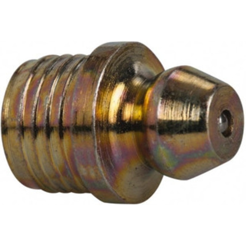 Value Collection Straight Head Angle, 5/16 Thread Steel Drive-In Grease Fitting 88525449 – 88525449