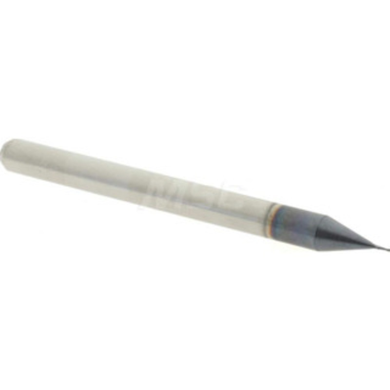 Accupro 0.011, 0.033 LOC, 1/8 Shank Diam, 1-1/2 OAL, 2 Flute, Solid Carbide Square End Mill Single End, AlTiN Finish, Spiral Flute, 30 Helix, Centercutting, Right Hand Cut, Right Hand Flute, Series Miniature 6500014 – 37290095