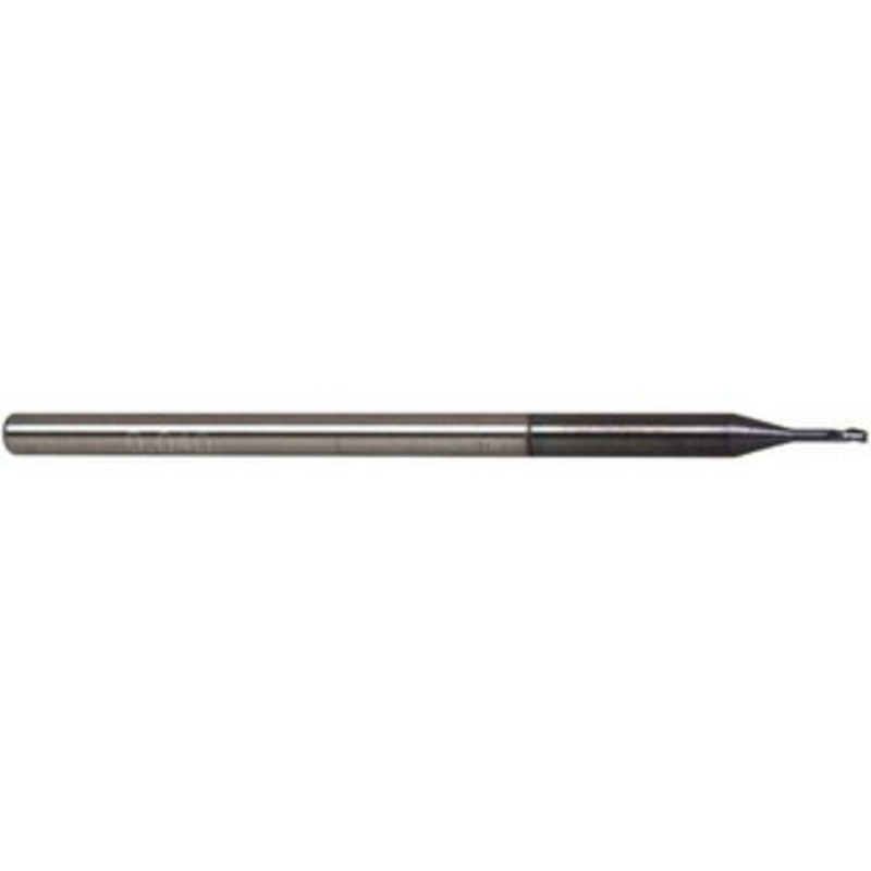 Accupro 0.04, 0.06 LOC, 1/8 Shank Diam, 2-1/2 OAL, 3 Flute, Solid Carbide Square End Mill Single End, AlTiN Finish, Spiral Flute, 30 Helix, Centercutting, Series Miniature 6501007 – 58747296