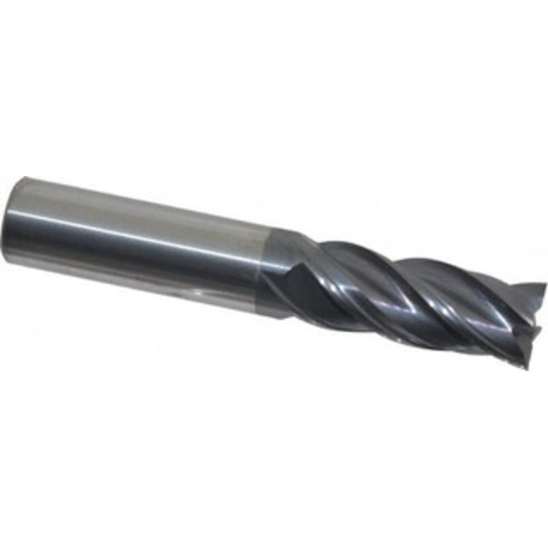 Accupro 1/2, 1-1/4 LOC, 1/2 Shank Diam, 3 OAL, 4 Flute, Solid Carbide Square End Mill Single End, nACRo Finish, Spiral Flute, Variable Helix, Centercutting, Right Hand Cut, Right Hand Flute 4465000SQC15 – 55171367