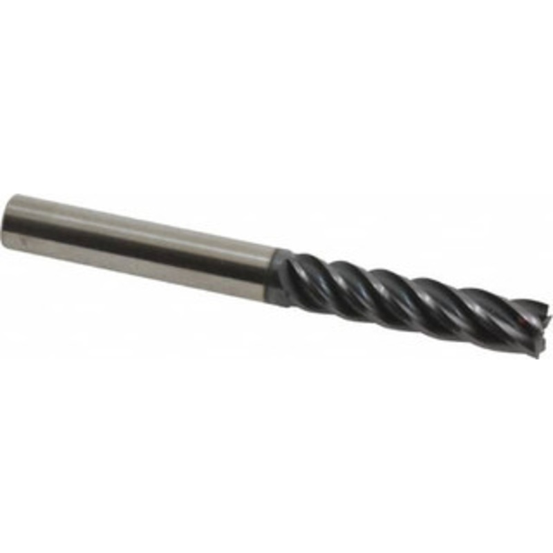 Accupro 5/16, 1-3/8 LOC, 5/16 Shank Diam, 3 OAL, 5 Flute, Solid Carbide Square End Mill Single End, AlTiN Finish, Spiral Flute, Variable Helix, Centercutting, Right Hand Cut, Right Hand Flute 546L3125C11 – 04612305