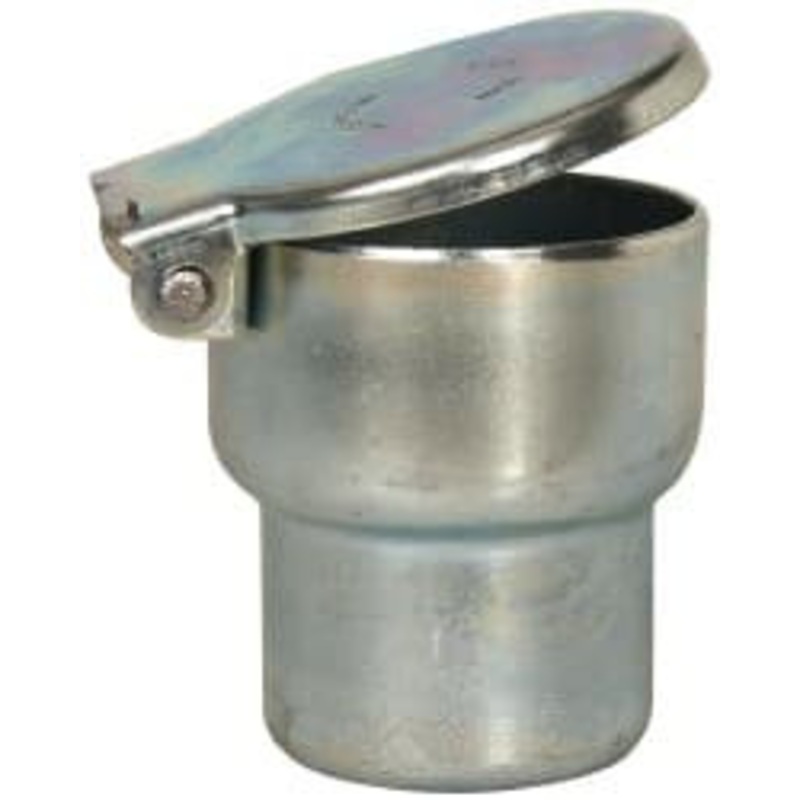 Gits Mfg Steel, Zinc Plated, Shoulder Drive One Piece, Straight Oil Hole Cover 1.253-1.255 Drive Diam, 1-1/4 Drive-In Hole Diam, 13/16 Drive Length, 1-11/16 Overall Height 00309 – 03242450
