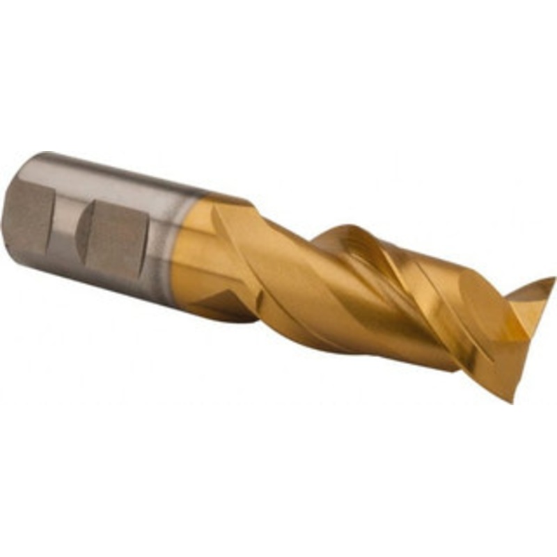 Hertel 1, 2 LOC, 1 Shank Diam, 4-1/2 OAL, 2 Flute, High Speed Steel Square End Mill Single End, TiN Finish, Spiral Flute, 42 Helix, Centercutting, Right Hand Cut, Right Hand Flute GH070064 – 84509538