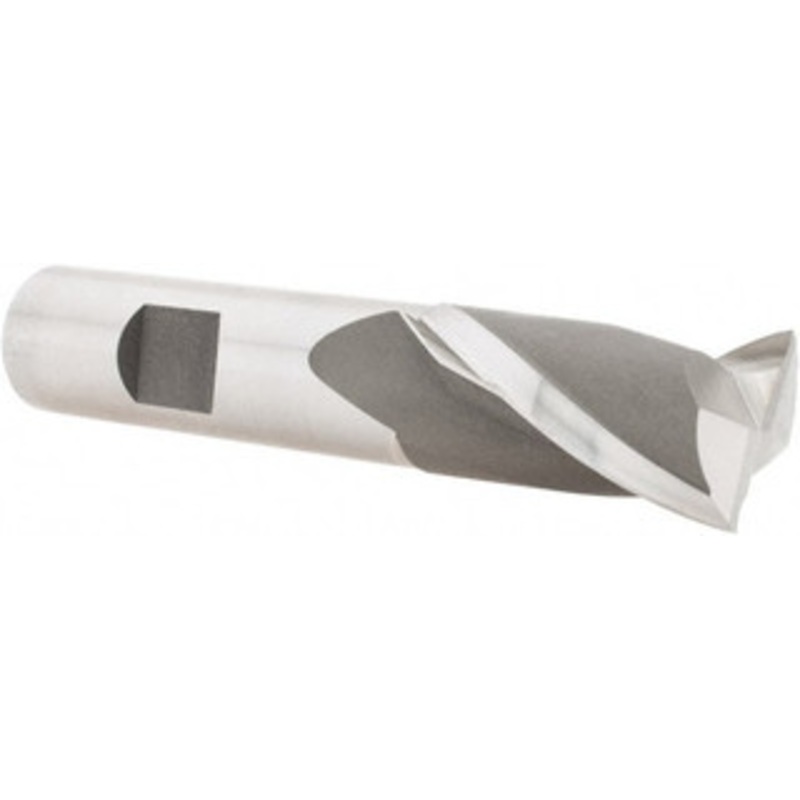 Hertel 3/4, 1-5/16 LOC, 5/8 Shank Diam, 3-7/16 OAL, 2 Flute, High Speed Steel Square End Mill Single End, Uncoated, Spiral Flute, 30 Helix, Centercutting, Right Hand Cut, Right Hand Flute E1030905 – 41116245