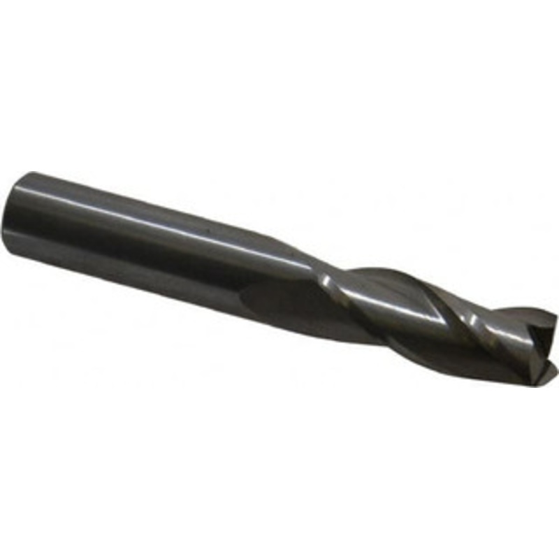 Hertel 3/8, 1 LOC, 3/8 Shank Diam, 2-1/2 OAL, 3 Flute, Solid Carbide Square End Mill Single End, Uncoated, Spiral Flute, 30 Helix, Centercutting, Right Hand Cut 750010 – 74456963