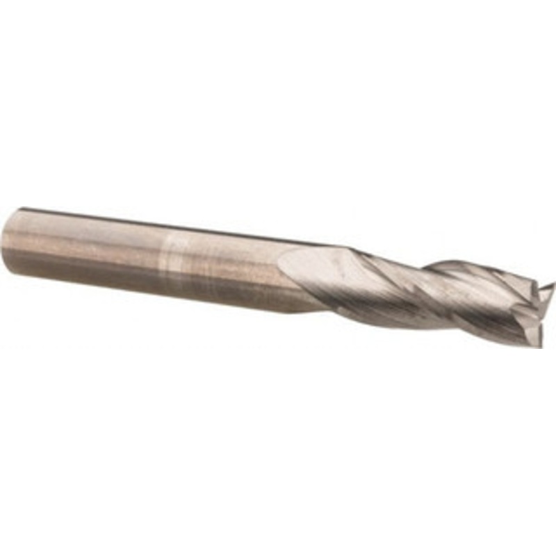 Hertel 5/16, 13/16 LOC, 5/16 Shank Diam, 2-1/2 OAL, 3 Flute, Solid Carbide Square End Mill Single End, Uncoated, Spiral Flute, 30 Helix, Centercutting, Right Hand Cut 750009 – 74456955
