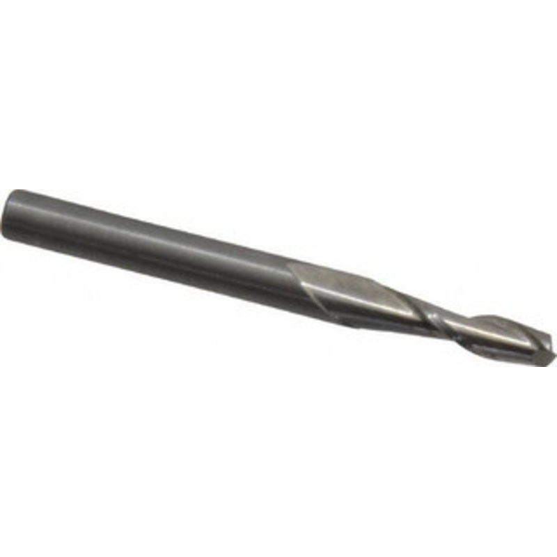 Hertel 5/32, 9/16 LOC, 3/16 Shank Diam, 2 OAL, 2 Flute, Solid Carbide Square End Mill Single End, Uncoated, Spiral Flute, 30 Helix, Centercutting, Right Hand Cut 750159 – 88247747