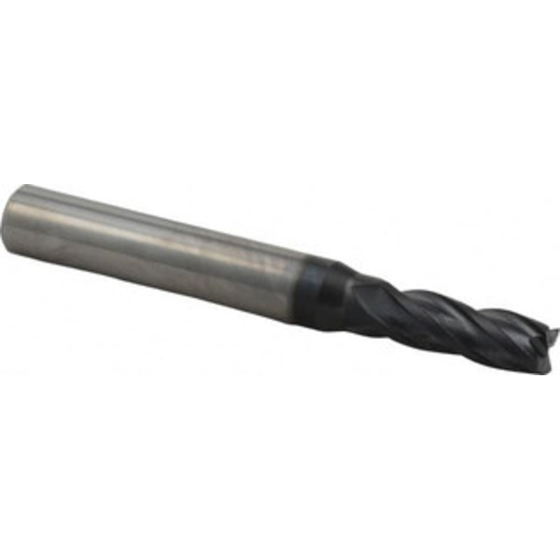 Iscar 6.5mm, 16mm LOC, 8mm Shank Diam, 63mm OAL, 4 Flute, Solid Carbide Square End Mill Single End, TiAlN Finish, Spiral Flute, 30 Helix, Right Hand Cut, Right Hand Flute 5650927 – 91152215