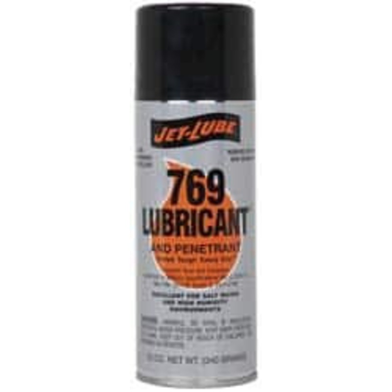Jet-Lube 12 oz Aerosol Thin Oily Film Penetrant/Lubricant Clear Amber, Food Grade 37341 – 01238575