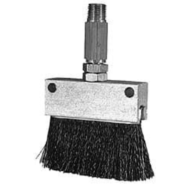 LDI Industries 1-1/2 Width/Diam, PTF Thread Oil Reservoir Lubrication Brushes 1-5/8 Bristle Length, 250F, 3 Length Under Mounting Thread, Straight Shank SB204-2 – 03241551