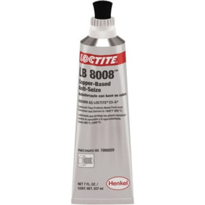 Loctite 7 oz Tube General Purpose Anti-Seize Lubricant Copper, -20.2 to 1,799.6F, Copper Colored 1999559 – 56728538