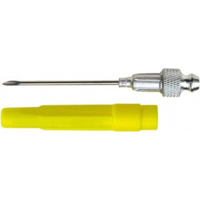 LuMax 4,500 Operating psi, 1-1/2 Long, Stainless Steel Needle Nose Adapter Grease Gun  Injector Needle LX-1416 – 48931778