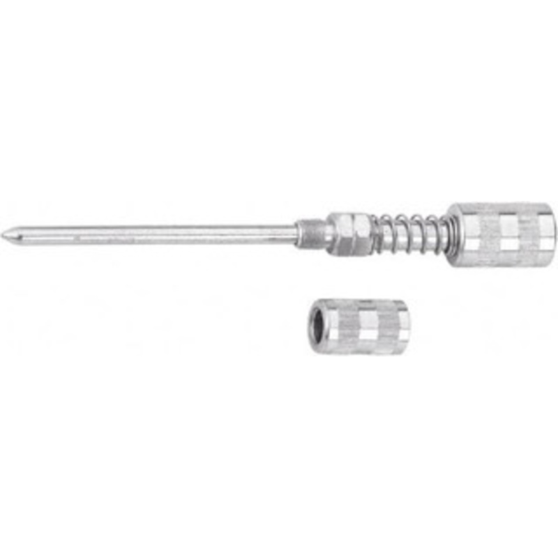 LuMax 4,500 Operating psi, 7 Long, Steel Needle Nose Adapter Grease Gun  Needle Nozzle LX-1412 – 48931885