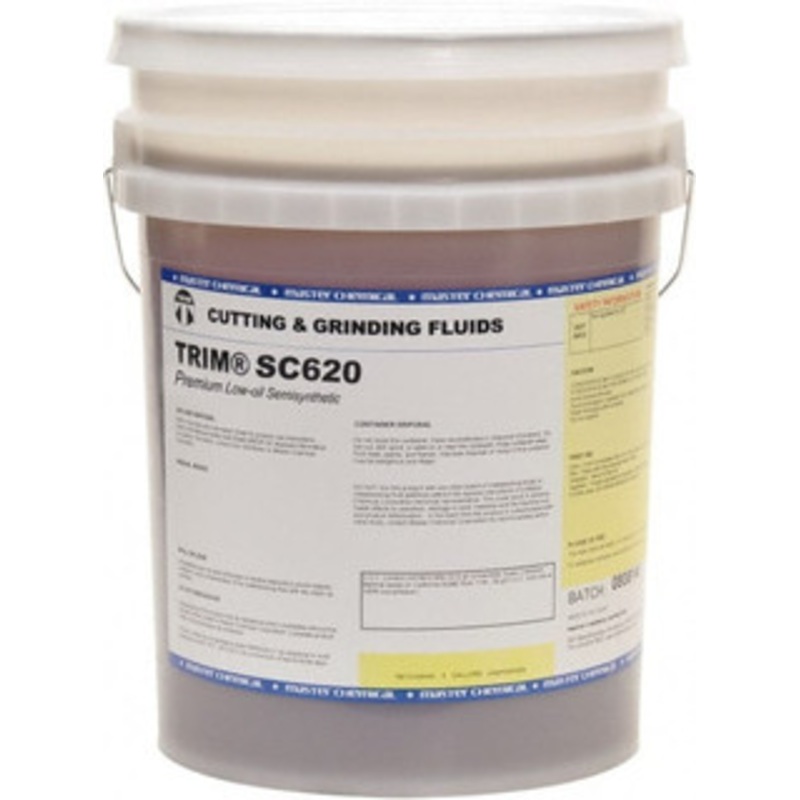 Master Fluid Solutions TRIM SC620 5 Gal Pail Cutting & Grinding Fluid Semisynthetic, For Use on Ferrous Metals & Nonferrous Metals SC620/5 – 60974938