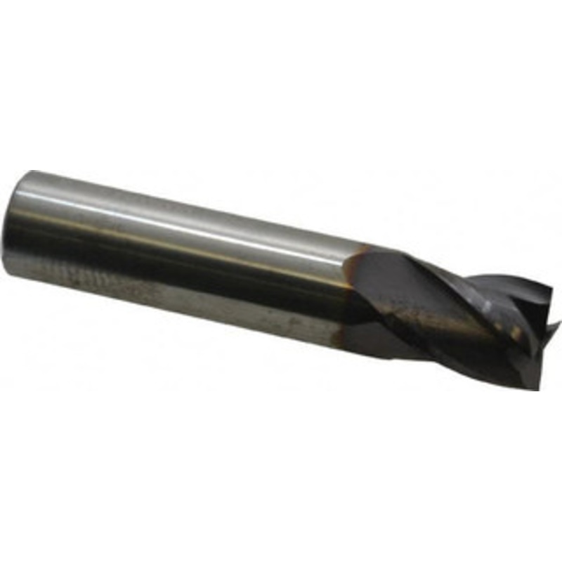 Niagara Cutter 1/2, 5/8 LOC, 1/2 Shank Diam, 2-1/2 OAL, 4 Flute, Solid Carbide Square End Mill Single End, TiAlN Finish, Spiral Flute, 30 Helix, Centercutting, Right Hand Cut, Right Hand Flute, Series C430 17005479 – 36703700