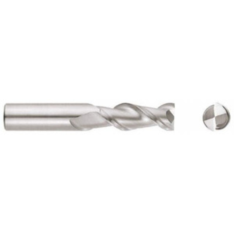 Niagara Cutter 5/32, 1/2 LOC, 3/16 Shank Diam, 2 OAL, 2 Flute, Solid Carbide Square End Mill Single End, Uncoated, Spiral Flute, 45 Helix, Centercutting, Right Hand Cut, Right Hand Flute, Series A245 17002951 – 70219274