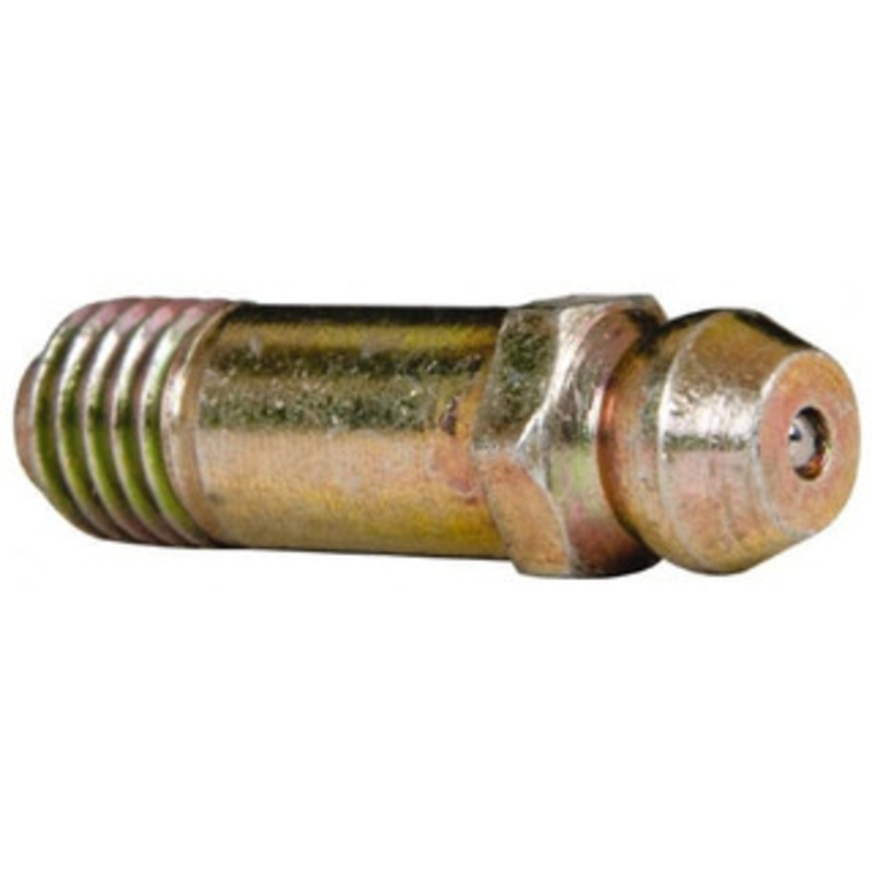 Value Collection Straight Head Angle, 1/4-28 Steel Standard Grease Fitting 7.94mm Hex 89817191 – 89817191