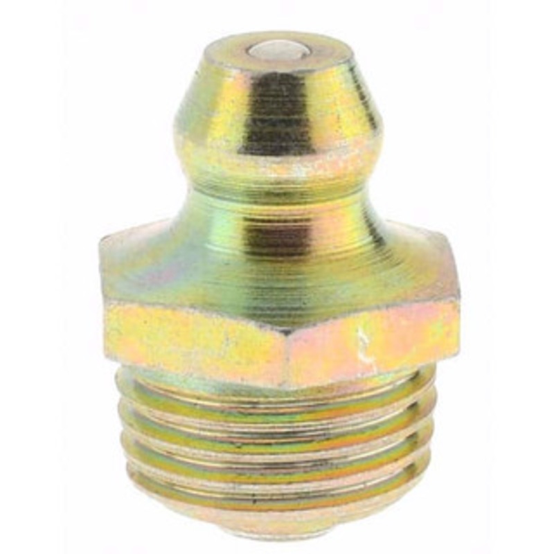Value Collection Straight Head Angle, M10x1 Taper Thread Grease Fitting Zinc Plated Finish BDNA-MP7604-58 – 61842100