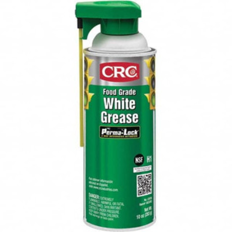 CRC 16 oz Aerosol Synthetic General Purpose Grease Off White, Food Grade, 450F Max Temp, NLGIG 2 1003291 – 05037486