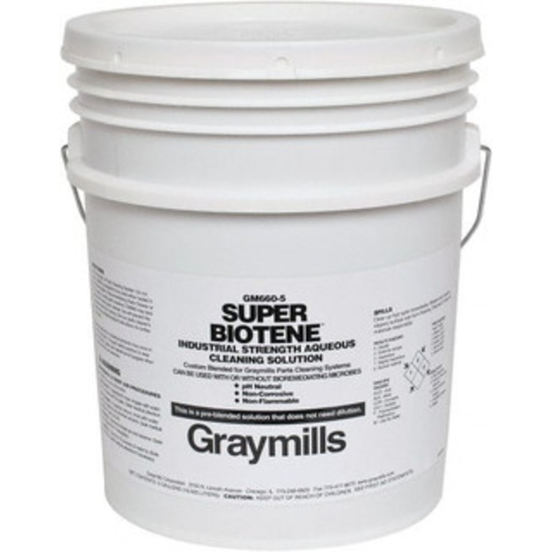 Graymills 5 Gal Pail Parts Washer Fluid Water-Based GM660-5 – 06340053