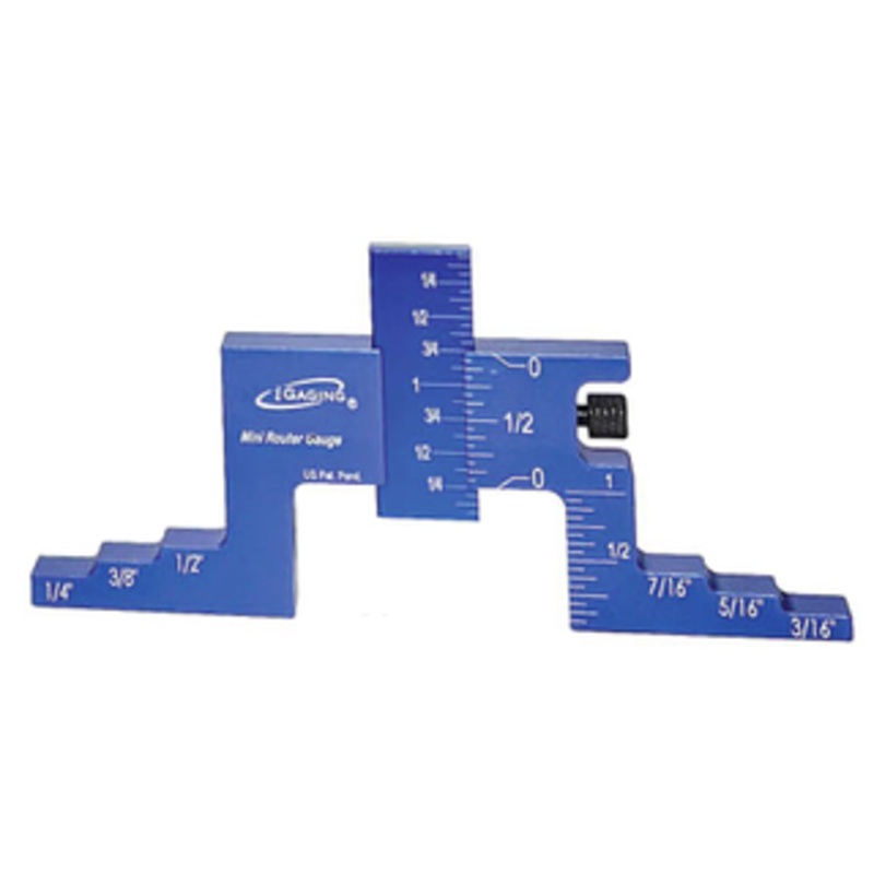 iGaging 1 Mini Adjustable Router Depth Gauge – 36-RG-01