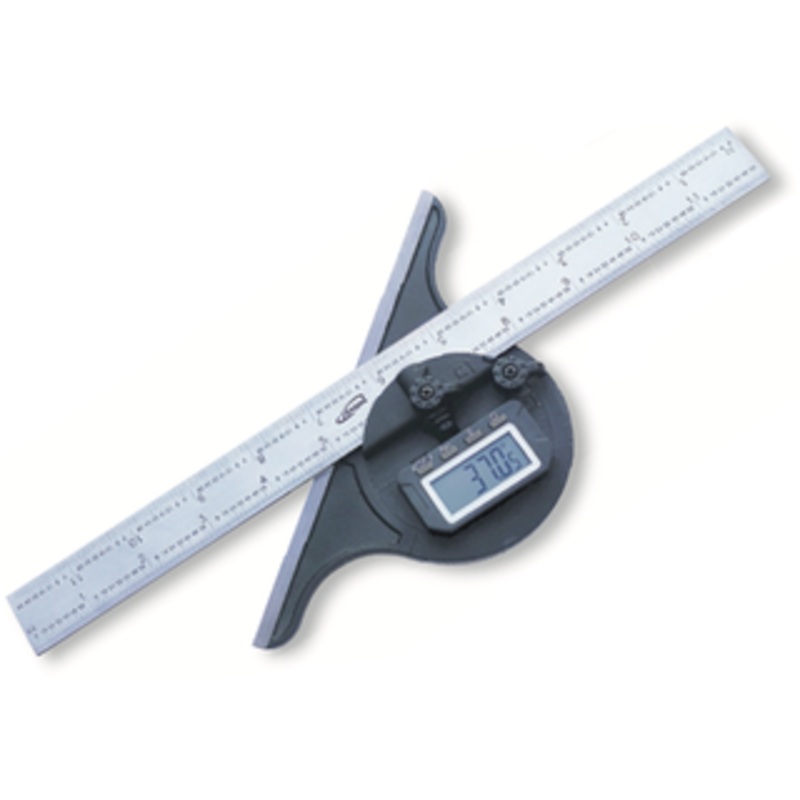 iGaging 2 Piece Square Set Digital Protractor & 12 Blade 4R Graduation – 35-212-2E