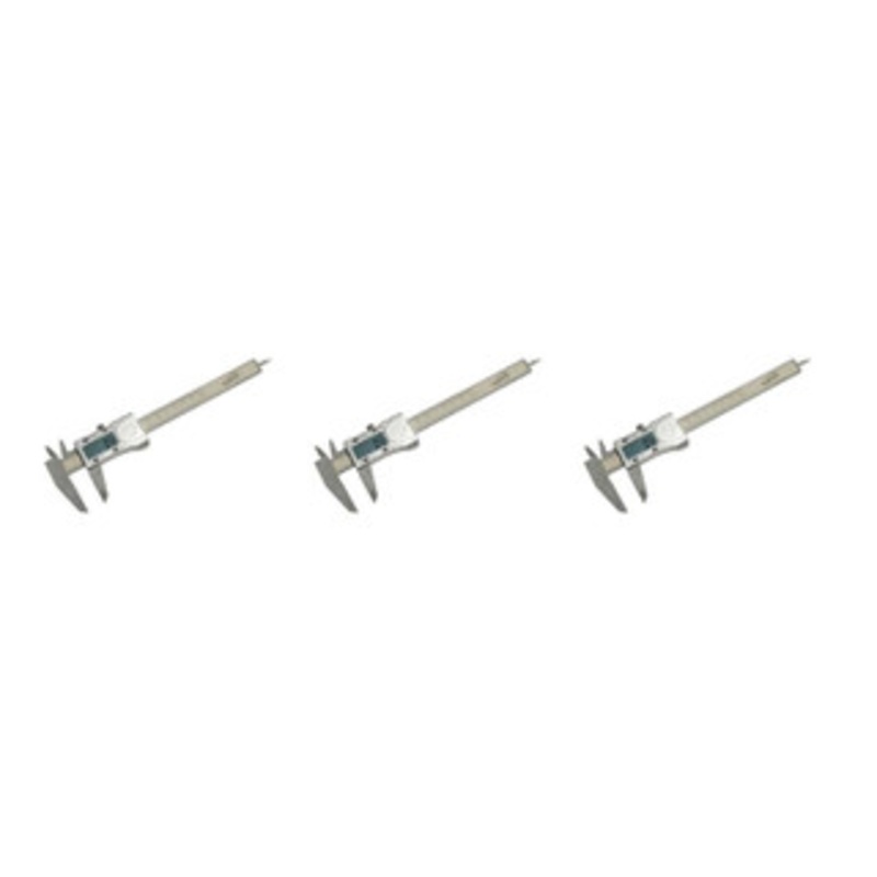 iGaging Poly-Carbon Calipers – 3 Pack – 100-333PL-3