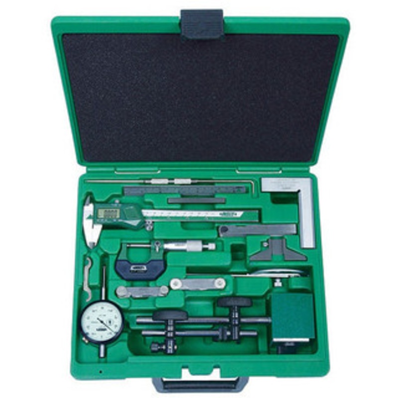 Insize 13-Piece Measuring Tool Set – 5013-E