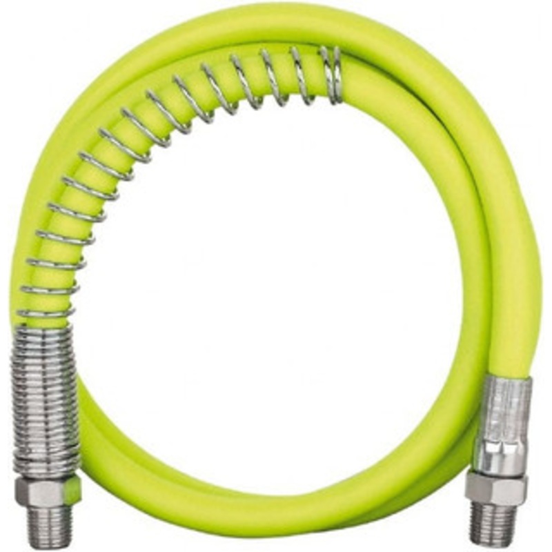 Legacy Manufacturing 3 ft. Long, 10,000 psi Operating Pressure, Rubber Grease Gun Hose 1/8 NPT, 10,000 psi Burst Pressure L2965FZSP – 38974184