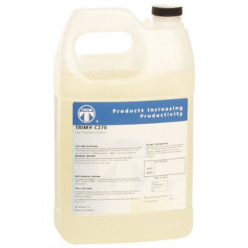 Master Fluid Solutions TRIM C270 1 Gal Bottle Cutting & Grinding Fluid Synthetic, For Use on Copper, Ferrous Metals, Iron, Steel C270/1G – 80105448