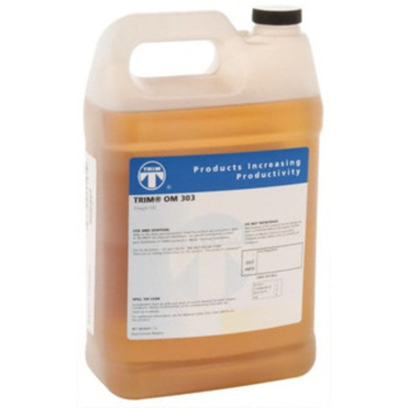 Master Fluid Solutions TRIM OM 303 1 Gal Bottle Cutting Fluid Straight Oil, For Use on Brass, Copper, Ferrous Metals, Iron, Steel OM303/1 – 84806314