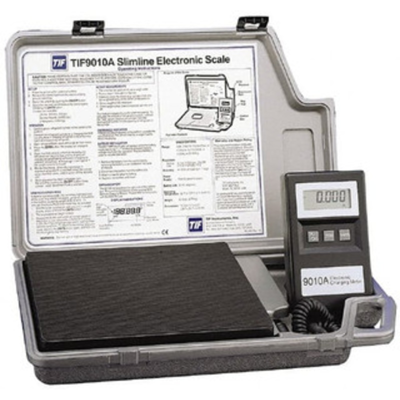 OTC LCD Automotive Refrigerant Scale Charging Meter 9VDC, 0.5F Accuracy, 32 to 120F Operating Temp TIF9010A – 78622941