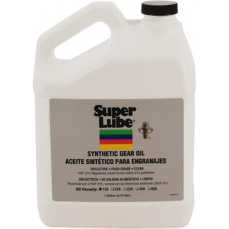 Synco Chemical Super Lube 1 Gal Bottle, Synthetic Gear Oil -45F to 450F, ISO 150 54101 – 05887260