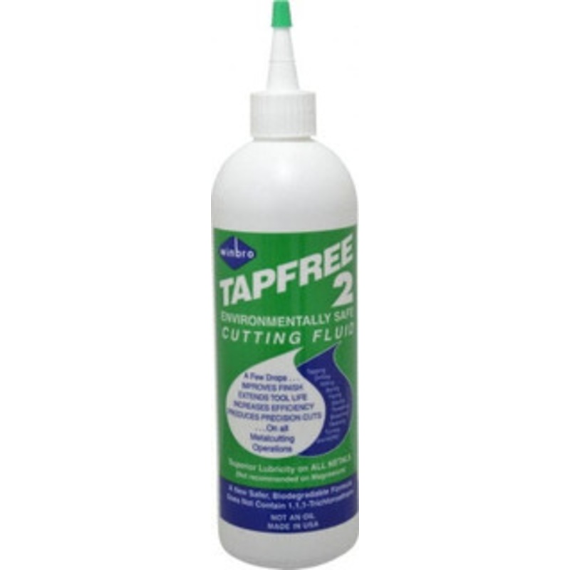 Winbro Tapfree 2 1 Pt Bottle Cutting & Tapping Fluid Water Soluble, For Use on Iron, Stainless Steel, Steel 20216 – 00277012
