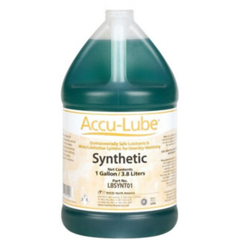 Accu-Lube 1 Gal Bottle Cutting & Sawing Fluid Synthetic, For Use on Ferrous Metals, Nonferrous Metals, Titanium LBSYNT01 – 48796163
