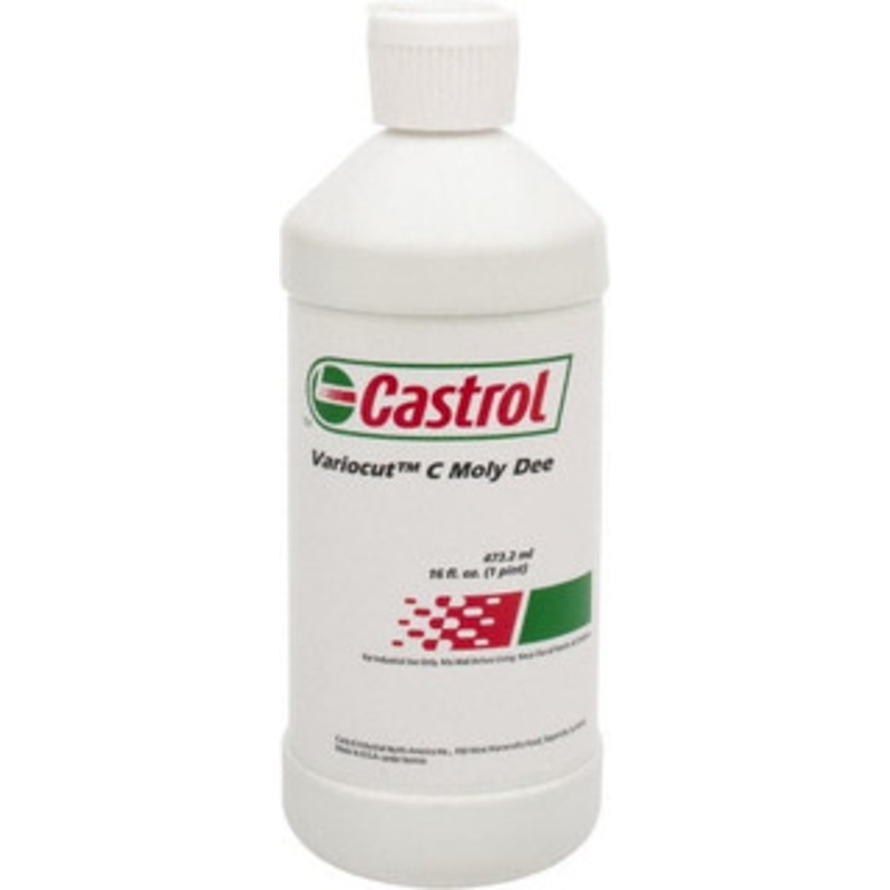 Castrol Variocut C Moly Dee 16 oz Bottle Cutting & Tapping Fluid Straight Oil, For Use on Stainless Steel 156F2B – 45730595