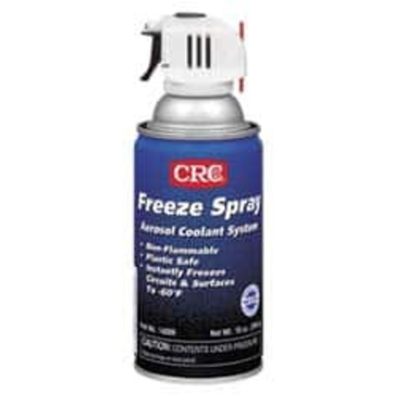CRC 10 Ounce Aerosol Freeze Spray Nonflammable, Plastic Safe 1004819 – 05092127