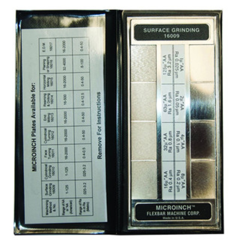 Flexbar Microinch Comparator Plate with Calibration – 16009-CAL
