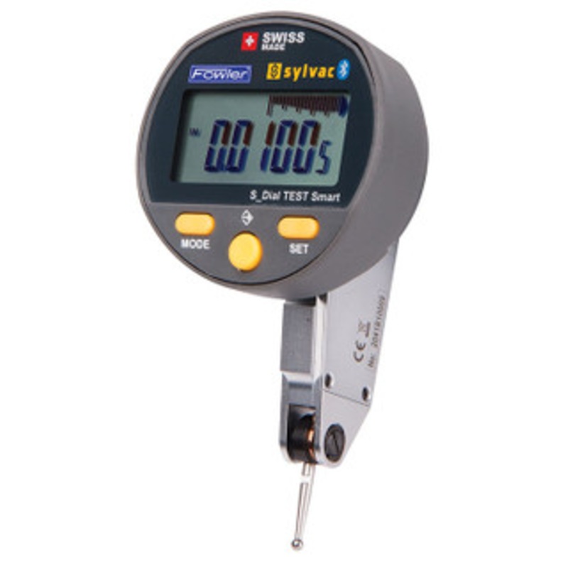 Fowler 0.030/0.80mm BLUETOOTH QuadraTest Multimode Electronic Test Indicator – 54-562-777-BT