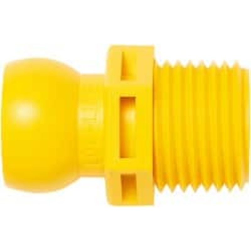 Loc-Line 1/2 Hose ID, Male to Female Coolant Hose Connector 1/2 NPT, For Loc-Line Modular Hose Systems 57865 – 65044240